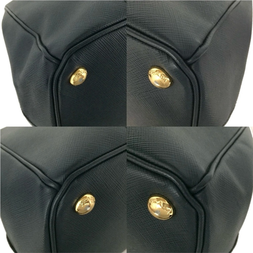 Prada Elegant Blue Satchel/Tote Bag - Picture 7 of 10
